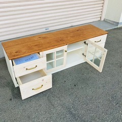 ニトリ　フレンチカントリー　テレビボード　幅150cm ローボード　TV台　の画像