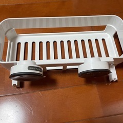 ニトリ 吸盤ボトルラック ホワイトの画像