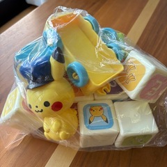 ポケモン　モンポケ　つみきのでんしゃの画像