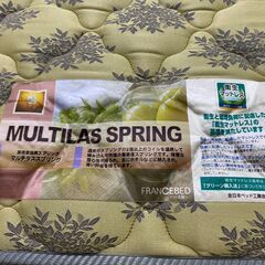 フランスベッド｜FRANCEBED｜ダブルクッション｜ダブルベッドの画像