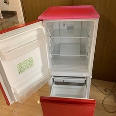 シャープ ノンフロン冷凍冷蔵庫 SJ-14RC-R 二ドア　　137Lの画像