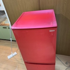 シャープ ノンフロン冷凍冷蔵庫 SJ-14RC-R 二ドア　　137Lの画像