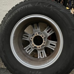ブリヂストン スタッドレス 265 65 17 アルミホイール 4本 の画像