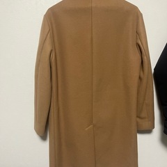 ZARA チェスターコート　キャメル　Sサイズの画像