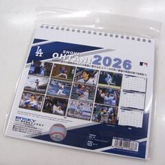新品 大谷翔平 2026年 卓上カレンダー 160×210mm ロサンゼルス ドジャース LA 野球ファン 札幌市 厚別区の画像