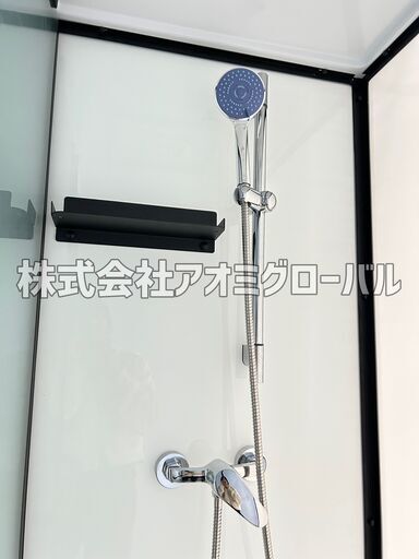 新品✨一体型シャワー＆トイレユニット??バスユニット組み立て式 洗面台付き！コンパクト設計！⑫