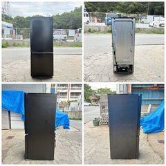 【❗️✨最新モデル✨❗️】ヤマダ 冷蔵庫 YRZ-F15MK 159L 2025年製 美品✨ブラック冷蔵庫！ ✨簡易清掃・動作確認済み❗️の画像