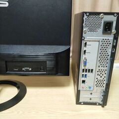 🟥🟥【Win11正式対応】パソコン・モニターセット一式【訳あり品】の画像