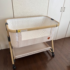 HZDMJ　ベビーベッド 折り畳み式 収納バッグ付の画像