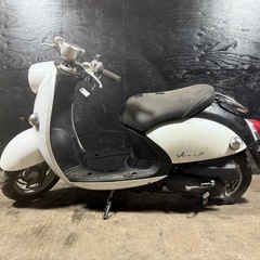 ★支払総額4.8万円★激安バイク続々入荷中！ なんでも買取ます！ ヤマハ ビーノ 白 SA26J人気のビーノ！ ４スト！ バッテリー新品！ ちょっとした足に♪の画像