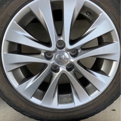 アルファード　ヴェルファイア　トヨタ  純正18インチ　アルミホイール 4本セットの画像