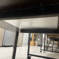 こたつテーブル 水染みありの画像