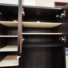 シューズボックス 下駄箱 ハイタイプ ミラー付き【ユーズドユーズ名古屋天白店】JO11-32の画像