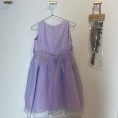 キャサリンコテージ　ラベンダー　フォーマルドレス　110プリンセス　ワンピースの画像
