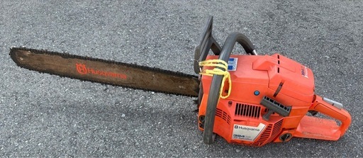 Husqvarna 394XPG チェーンソー圧缩ありジャンク　大型　プロ