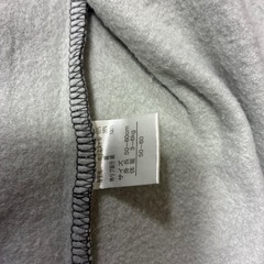 新生児用　ベビー服50-60センチ　黒の画像