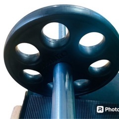 Ivanko イバンコ　 ウエイトトレーニングバーベルラバープレート  10kg  50mm径専用 2枚セットの画像