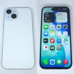 【整備済品】iPhone15 512GB バッテリー100% ブルーの画像