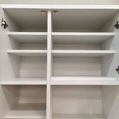 シューズボックス 下駄箱 ハイタイプ ミラー付き 【ユーズドユーズ名古屋天白店】JO11-33の画像