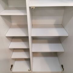 シューズボックス 下駄箱 ハイタイプ ミラー付き 【ユーズドユーズ名古屋天白店】JO11-33の画像