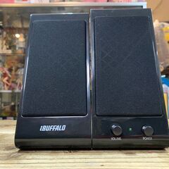 iBUFFALO バッファロー USB電源 スピーカー アクティブスピーカー BSSP01UBK ブラック 動作確認済 中古品の画像