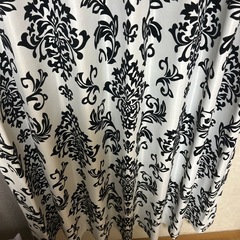 ダマスク柄 カーテン 2枚セット 遮光の画像