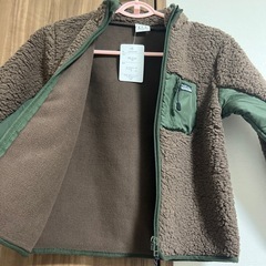こども　男の子　トップス　ジャケット　上着　120cm  ボア キッズの画像