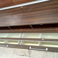 リユースのサカイ栃木店★ジモティ割あり★  テレビボード ブラウン W150×D46×H41 クリーニング済み TC11663の画像