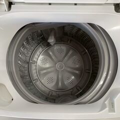 【TWINBIRD】 ツインバード 縦型洗濯機 KWM-EC55 5.5kg 2023年製 動作確認済み 全自動電気洗濯機 生活家電 洗濯機 ホワイト A0885の画像