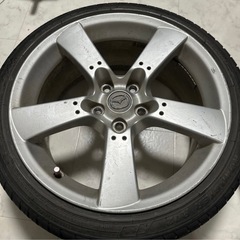 RX8 SE3P タイプS 純正ホイール　18インチ　8.0J +50 225/40R18の画像