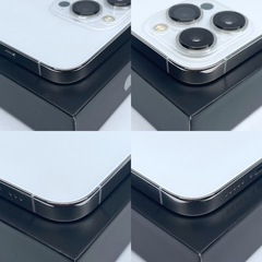 【整備済品】iPhone13Pro 256GB バッテリー新品 シルバーの画像