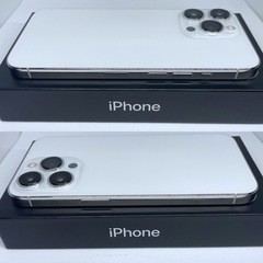 【整備済品】iPhone13Pro 256GB バッテリー新品 シルバーの画像