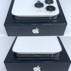 【整備済品】iPhone13Pro 256GB バッテリー新品 シルバーの画像