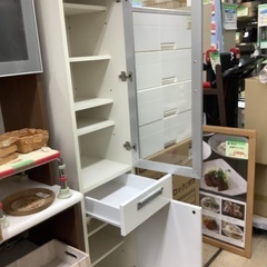 古賀家具 食器棚 W40cm 管C251121AK (ベストバイ 静岡県袋井市)の画像