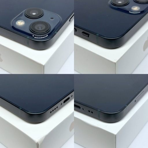 【整備済品】iPhone13mini 256GB 新品バッテリー ミッドナイト