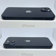【整備済品】iPhone13mini 256GB 新品バッテリー ミッドナイトの画像