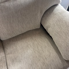 2人掛けソファー　クッション取外し可の画像