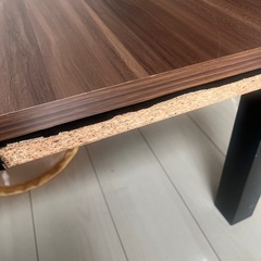 ケーブル有　こたつ　机　テーブル　リバーシブル　120×80の画像