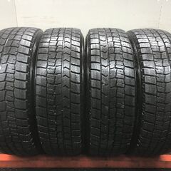 【DUNLOP WINTER MAXX WM02 195/65R16】スタッドレス【Weds JOKER 16インチ 6J4HPCD100+40】21年製 バリ溝 ライズ ロッキー等　(STL049)の画像