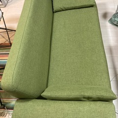 【LOWYA 2人掛けソファ】状態良好／受け渡しは【北区長柄東】希望の画像