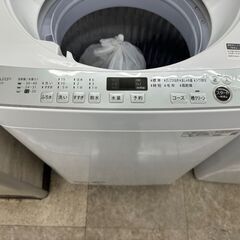 ★リユースのサカイ高崎店★TJ13410 ＳＨＡＲＰ 洗濯機 7Kg ２０２２年製 動作確認／クリーニング済みの画像