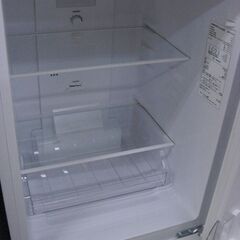 （★1台限り★ジモティー特典あり★冷凍室に霜が付かない）山善　2ドア冷蔵庫１３９L　２０２２年製　MFR-F140　49.5cm幅　白　霜取り　　高く買取るゾウ八幡東店の画像