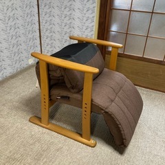 リクライニング座椅子の画像