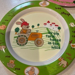 お皿　３枚　プラスチック　軽量の画像