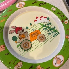 お皿　３枚　プラスチック　軽量の画像