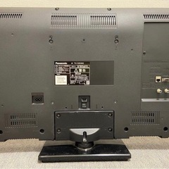 【12/6削除します】移動足テレビ台付 パナソニック VIERA ビエラ 液晶テレビ  薄型 ハイビジョン  の画像