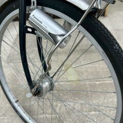 ★リユースのサカイ高崎店★TJ13411 ブリヂストン 自転車 26インチ 黒 クリーニング済みの画像