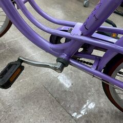 ★リユースのサカイ高崎店★TJ13412  自転車 22インチ 紫 クリーニング済みの画像