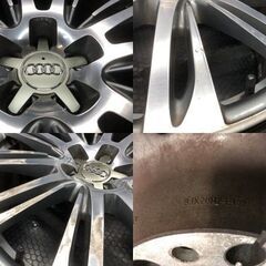 【PIRELLI P ZERO ☆ 265/30R20】夏タイヤ【audi A8 純正ホイール 20インチ 9J5HPCD112+37】22年製 バリ溝 A7スポーツバックにも　(STE060)の画像