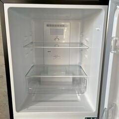 【AQUA】 アクア 2ドア ノンフロン冷凍冷蔵庫 AQR-14N(S) 動作確認済み 135L キッチン 2023年製 シルバー A0886の画像